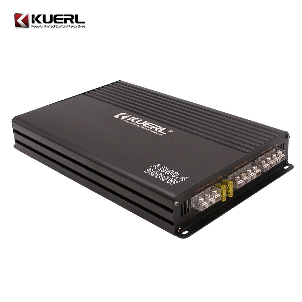 High Quality Car Audio Power Amplifier 12V for Car Mosfet ODM Car Amplifier 4-channel,Four-way Door Speaker Amplifier