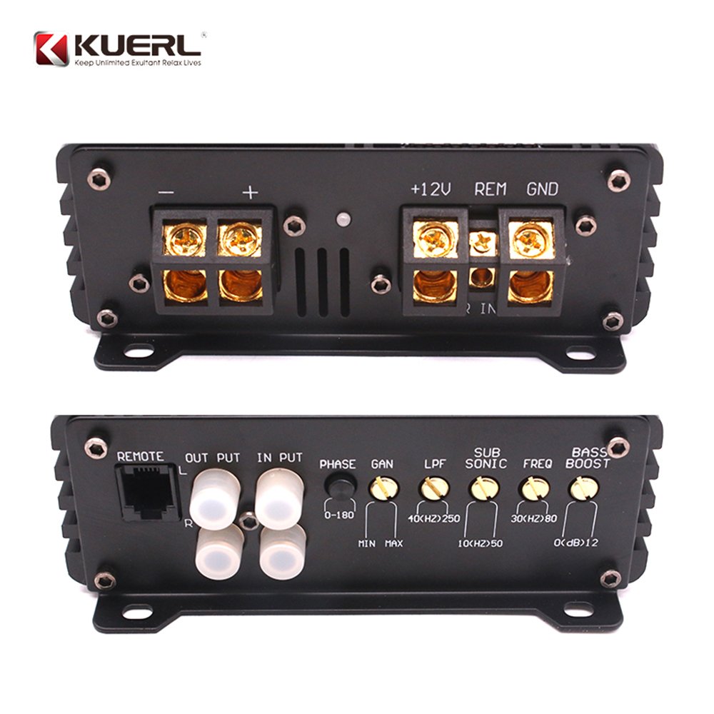 New Model 1 Channel Digital Power Auto Amplifier 600W Monoblock Class D Amplifier for Car