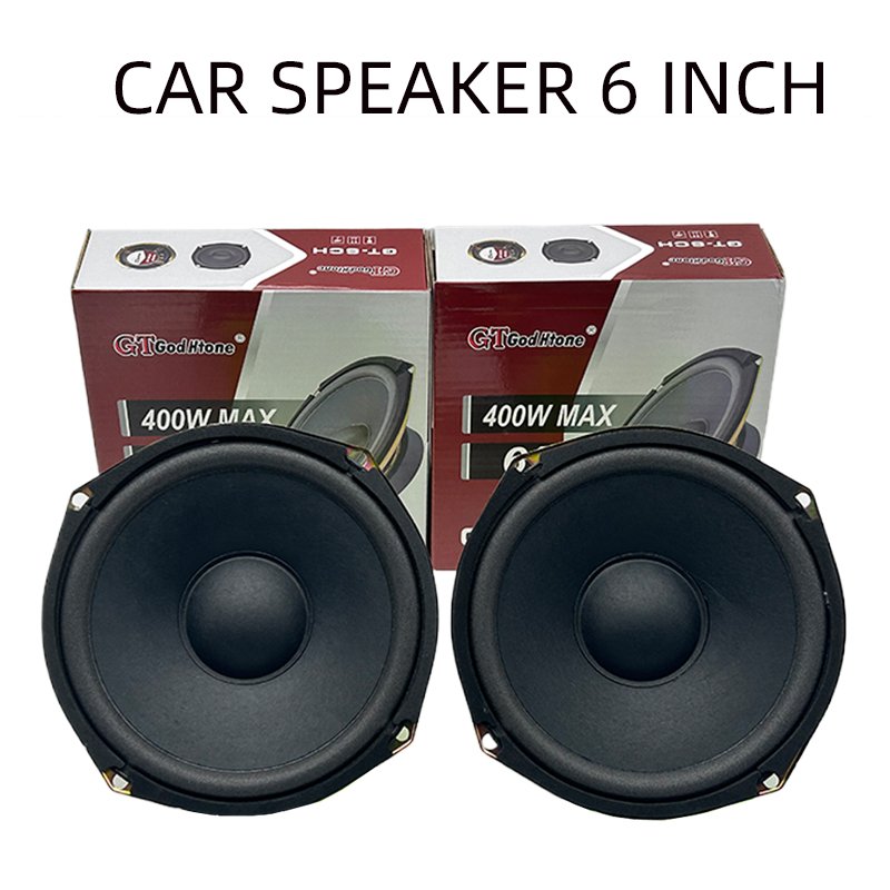 New product hot model 6" automotive audio coaxial speaker 400W max universal 6 inch car door music speaker