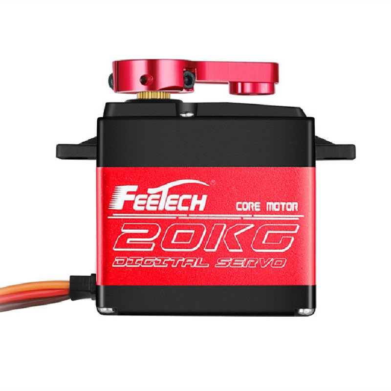 High Speed Waterproof 180 Degree 20KG Torque Digital Standard Servo Metal Gear RC Plane 1/10 1/8 4WD RC Car Crawler Buggy