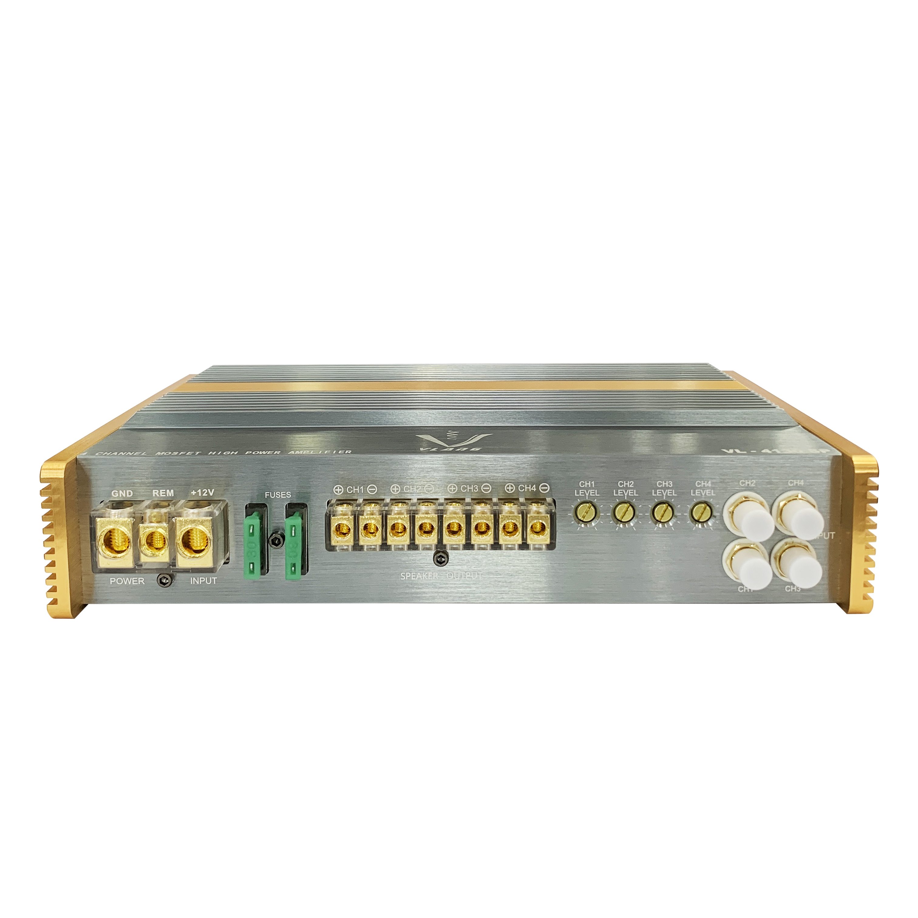 12V 4 Channel AB Class Power Amplifier Power Amplifier Vehicle Audio Processor Source Power Factory Car Audio