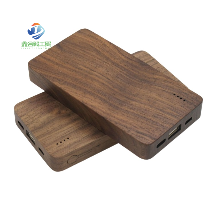 Manufacturers Directly Supply All Kinds of Wood Products Power Bank Shell Mobile Power Shell Power Bank Square Shell
