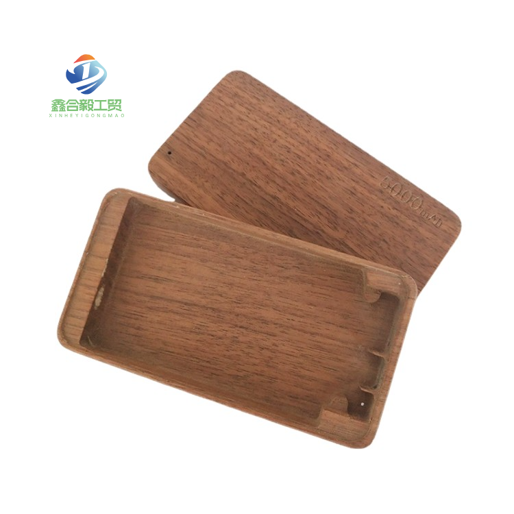 Manufacturers Directly Supply All Kinds of Wood Products Power Bank Shell Mobile Power Shell Power Bank Square Shell