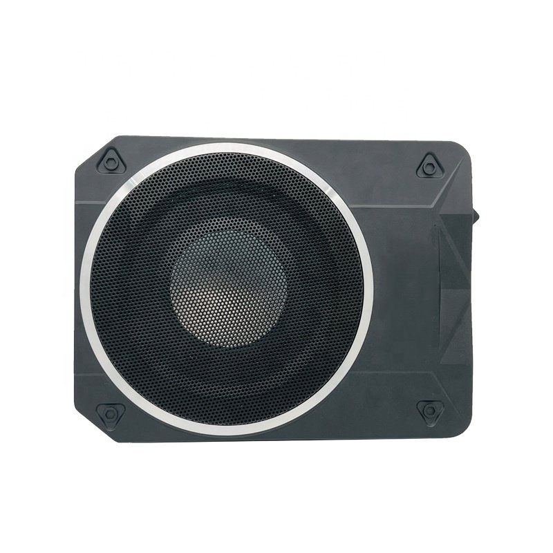 Ultra-thin Subwoofer 10 Inch 4ohm 800W 12V DC Car Audio Speaker Subwoofer Aluminium Alloy Underseat Subwoofer Car with Amplifier