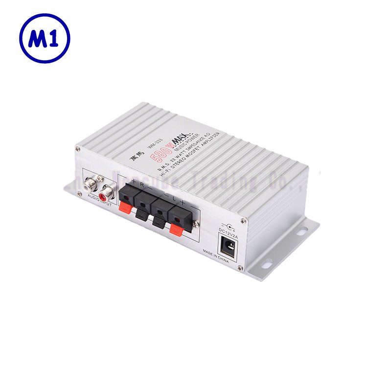 GOOD Factory Direct Sales Precision Technology Production White Audio Power Amplifier for Amusement Park Only