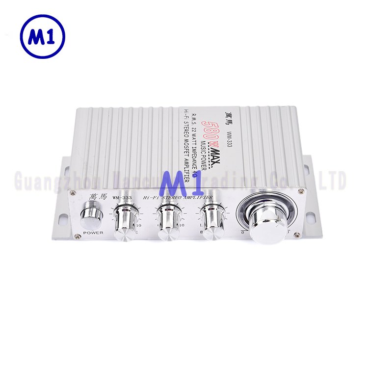 GOOD Factory Direct Sales Precision Technology Production White Audio Power Amplifier for Amusement Park Only