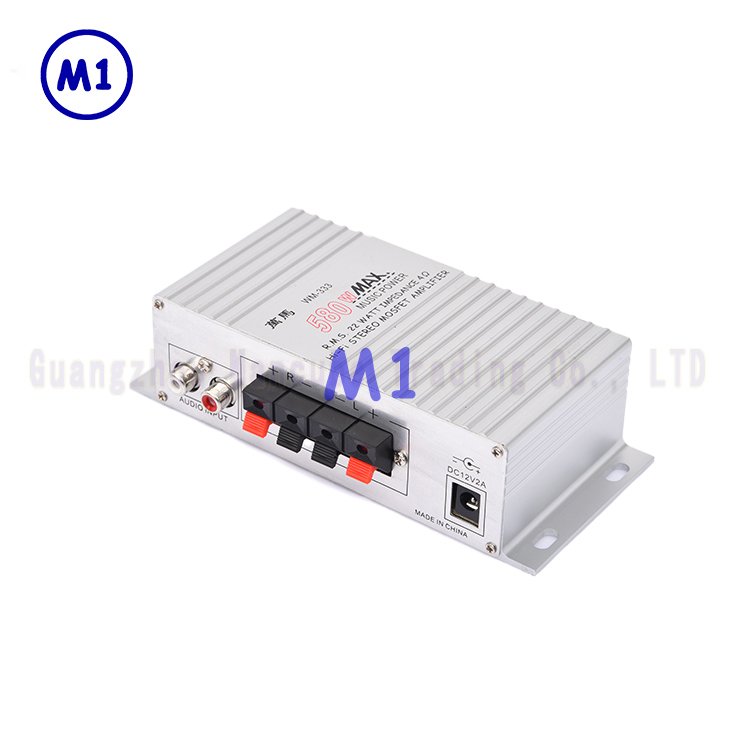 GOOD Factory Direct Sales Precision Technology Production White Audio Power Amplifier for Amusement Park Only