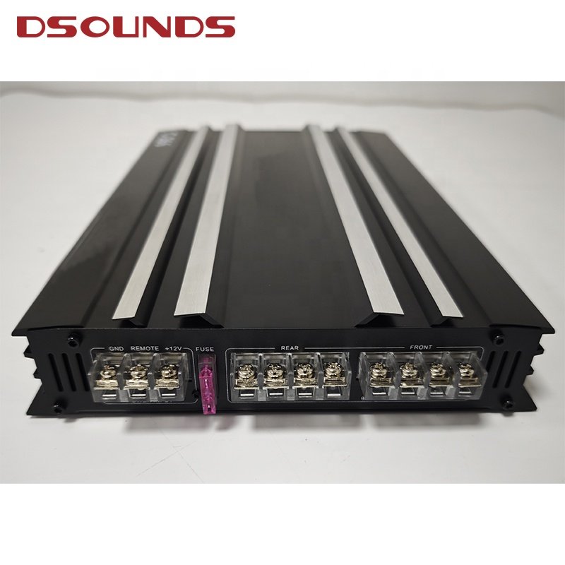 60W*4CH Professional Car Amplifier with 4 Channel and Full Range Wholesale Car Audio Amplifier