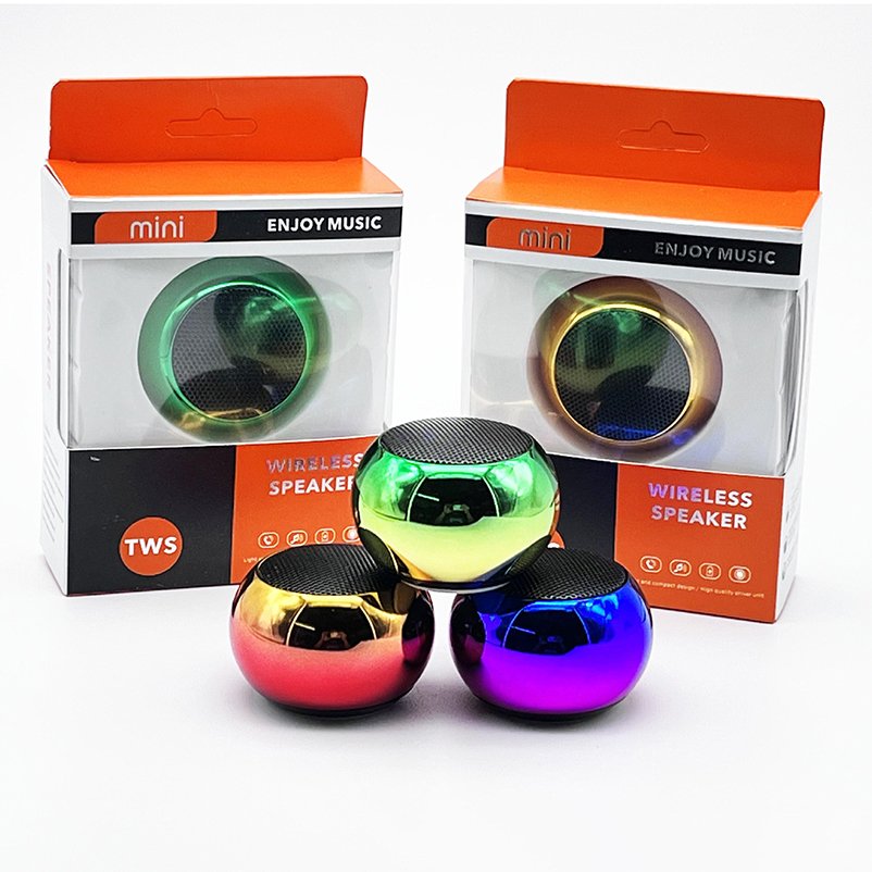 JW3615 Factory Direct Portable Mini Speaker Tiny Wireless Bluetoo Th Speaker TWS Pairing Sound Box for Hiking Room Bike Car