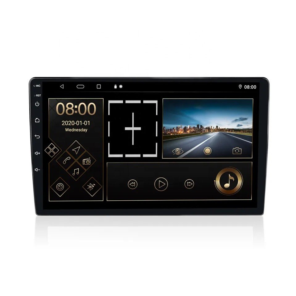 Android 10.0 Allwinner T5 DAB Voice Control Dual Camera Stereo Car 2din Android 10inch 2G/32G Car Radio DSP Carplay