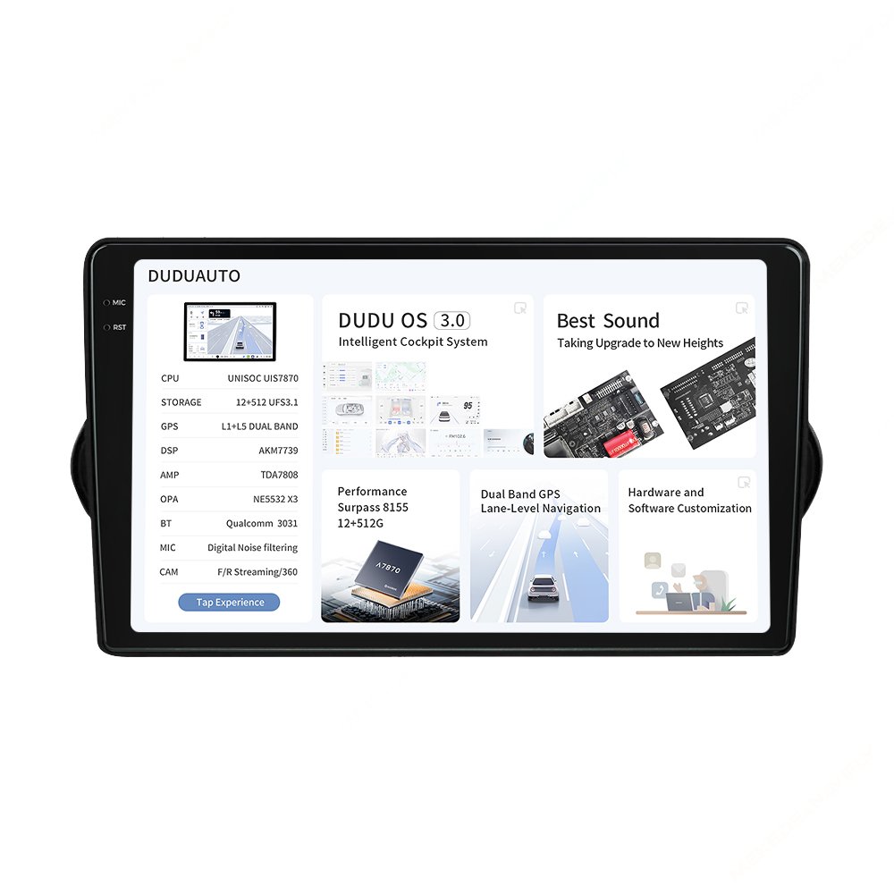 MEKEDE Android Car Stereo Car Audio Car Dvd DUDU 2K Touch Screen 12+512GB System7870 DSP7739 FORFiat Egea 2015-2018