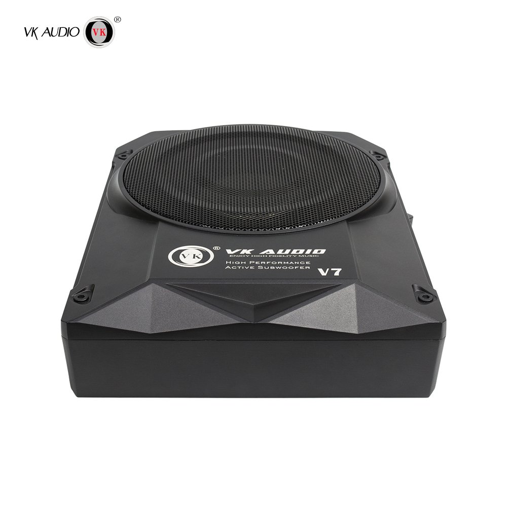Hot Selling 600W 10-Inch Car Audio Subwoofer Dual Coils Top Rated Flat Amplifier Bass Woofers Speaker Horn Direct Manufacturer