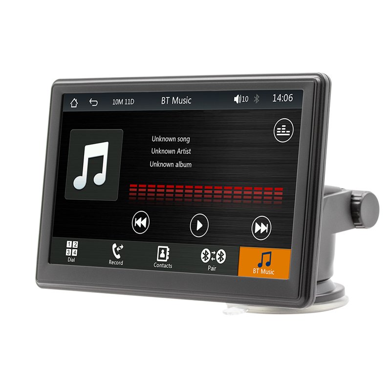 7 Inch Portable Car MP5 Player,Car Desktop Monitor,CarPlay Mobile Phone Interconnection,Support Android Auto Support Mirror Link