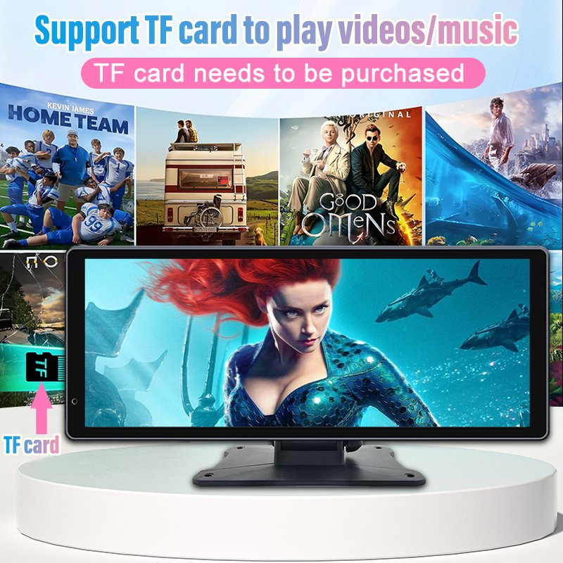 8.1 Inch Portable Wireless Carplay Android Auto Autoradio Car Radio Stereo BT WiFi DVD Player
