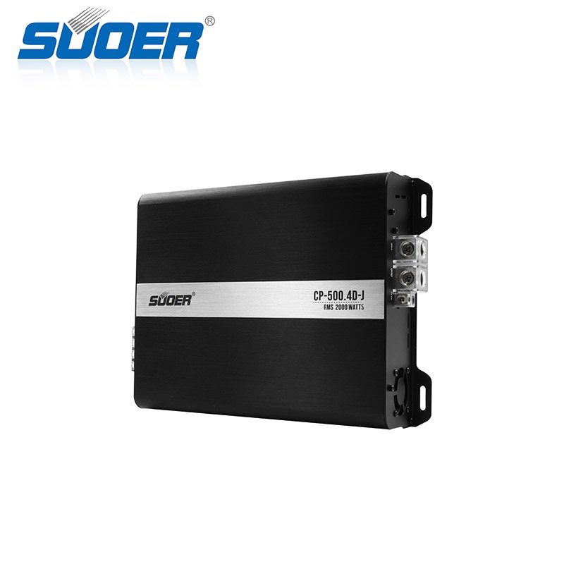 Suoer CP-500.4 Class D Mono Channel Car Amplifier Rms 500 Watts 4 Channel Car Amplifier