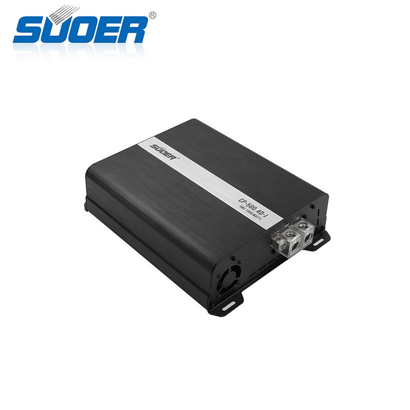 Suoer CP-500.4 Class D Mono Channel Car Amplifier Rms 500 Watts 4 Channel Car Amplifier