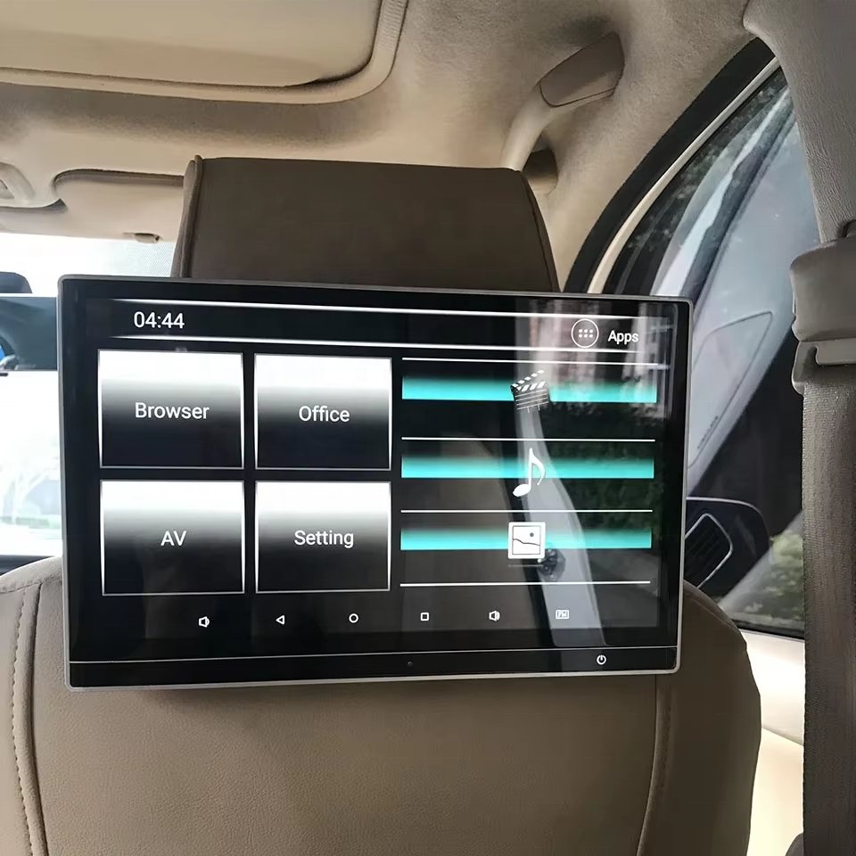 Include Headphone Android 9.0 Car Seat Headrest TV Monitor Display for Range Rover Evoque/Range Rover Sport/Discovery 4/Defender
