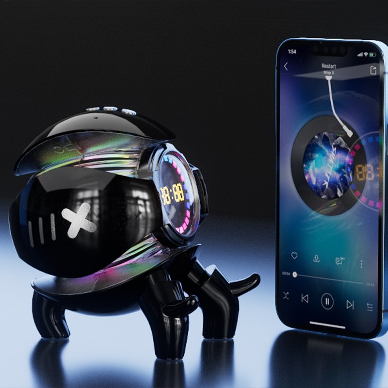 Best New Products Of 2024 BT 5.1 High appearance level mechanical mini monster BT music player