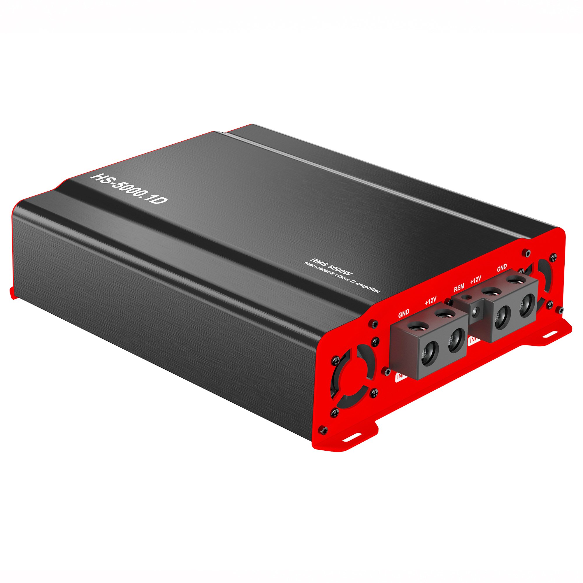 Brazilian Amplifier HS-5000.1D Super Big Power Monoblock RMS 5000w Max 10000w Suitable for Subwoofer Amplifier