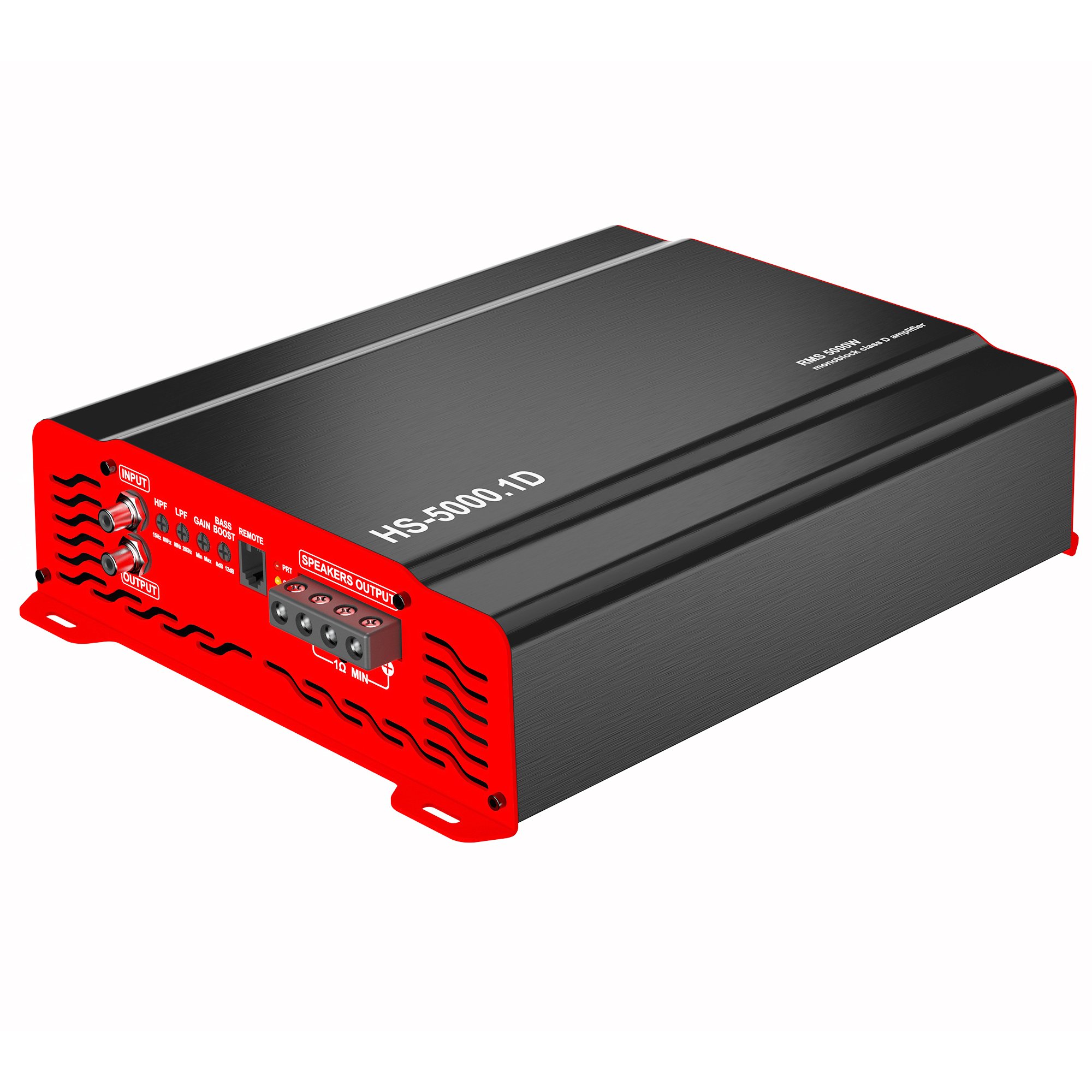 Brazilian Amplifier HS-5000.1D Super Big Power Monoblock RMS 5000w Max 10000w Suitable for Subwoofer Amplifier