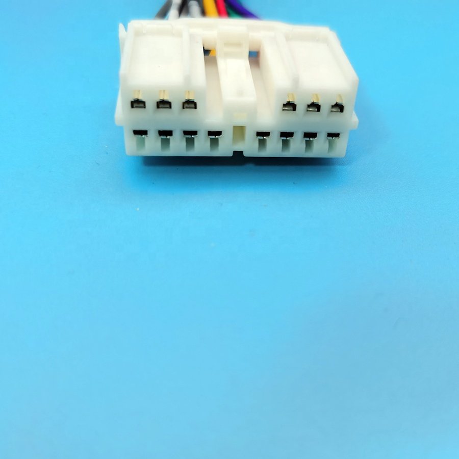 Custom Car Amplifier Wiring Harness Cable Automotive Customized Audio Radio Wire Harness Dongfeng Joyear DSP Harness