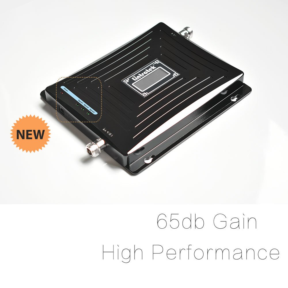 Lintratek Car Use Triple Band 900/1800/2100MHz 2G 3G 4G Mobile Network Signal Repeater/Booster/Amplifier for Vehicle