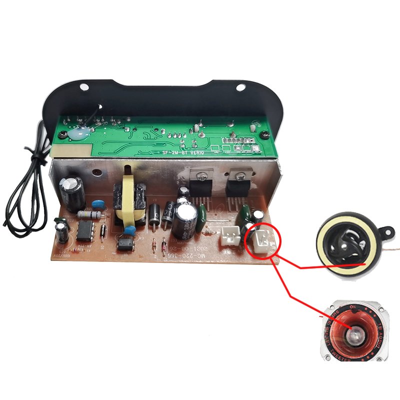 Wholesale 12V 220V Car Audio Board Power Amplifier with Built-in Bluetooth Subwoofer USB TF FM Decoding Receiver & Amplifier