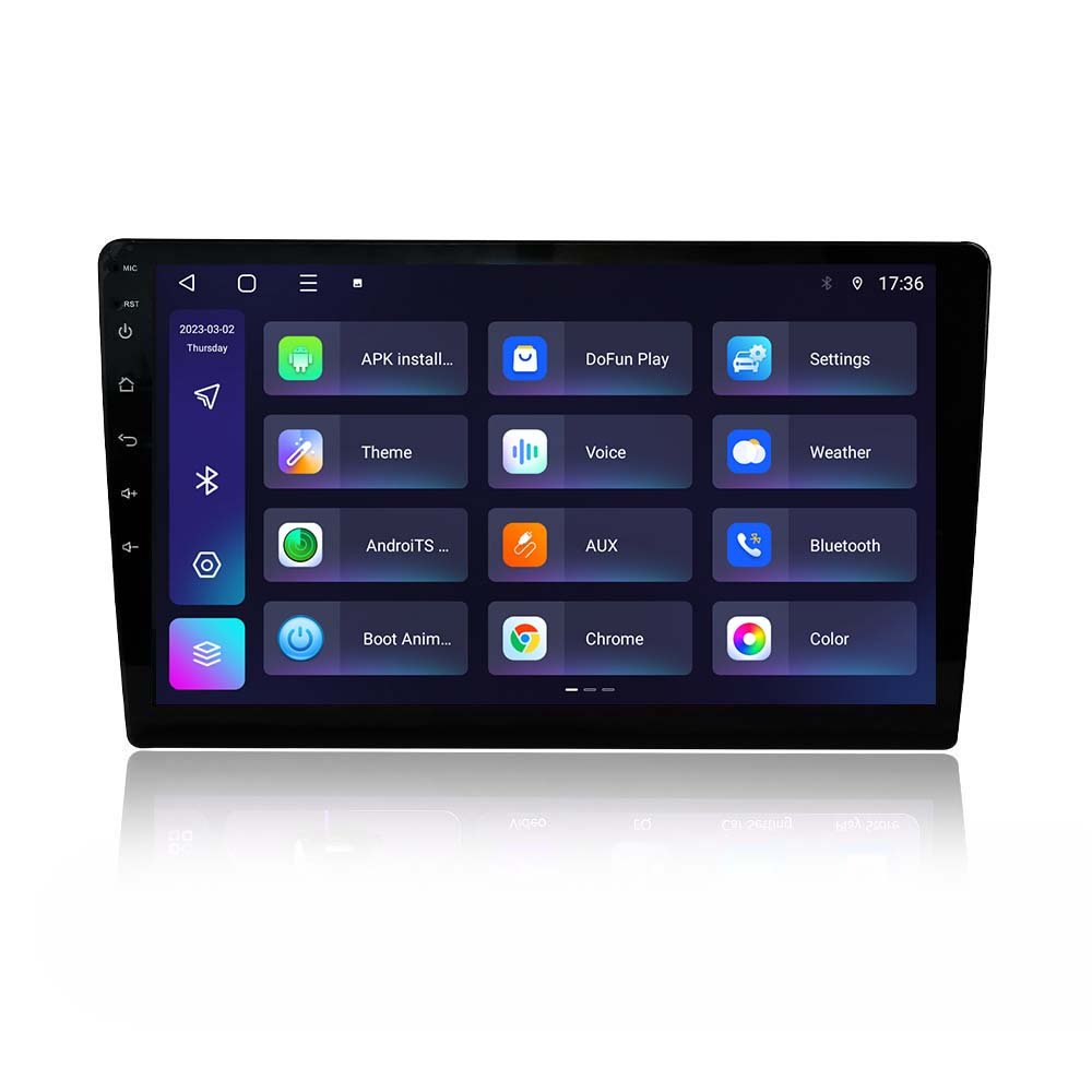 Bosstar 8core 9/10inch Universal GPS Navigation Car Audio Radio With Carplay WiFi BT Stereo Car Multimedia Player