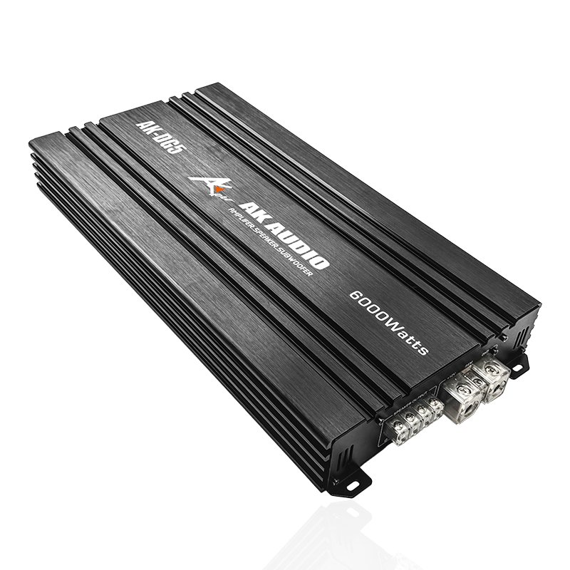 AK-DG5 Professional 1 CH Class D Mono Block 6000W RMS Car Amplifier Range High Power Mono Audio Amplifier,one Channel Amplifier