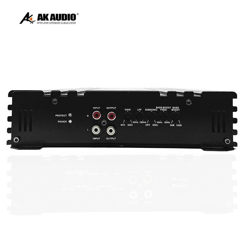 AK-DG5 Professional 1 CH Class D Mono Block 6000W RMS Car Amplifier Range High Power Mono Audio Amplifier,one Channel Amplifier