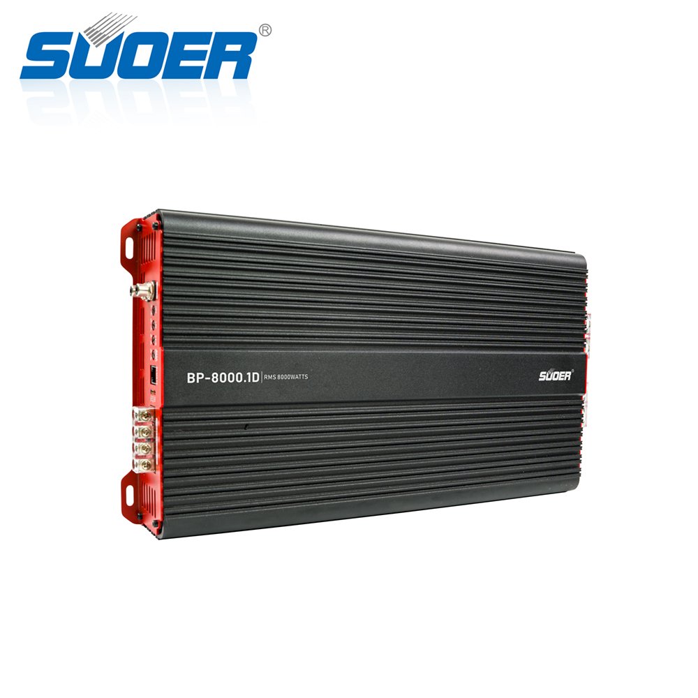 Suoer BP-8000 24000W Monoblock Big Power Rms 8000 Watts Car Amplifier Professional