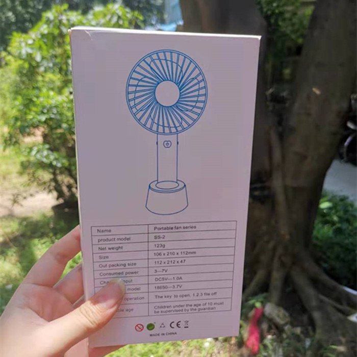 custom white usb Electric fan toy paper box Electronics Packaging Boxes For Headphone Camera Audio Package