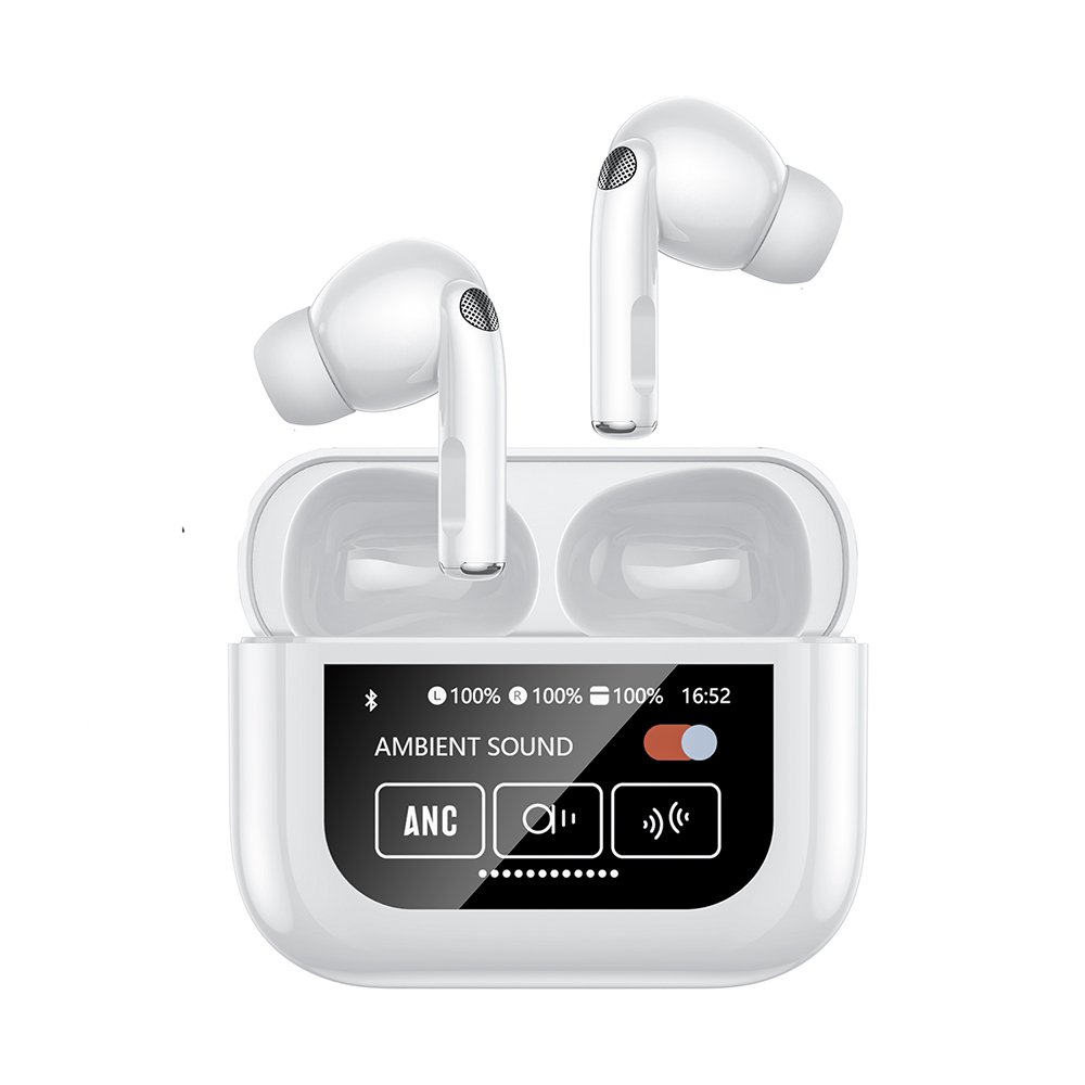 V9 Wireless Earbud Bluetooth5.4 Earphone ANC+ENC In Ear Touch Screen Control Active Noise Reduction Headset audifonos