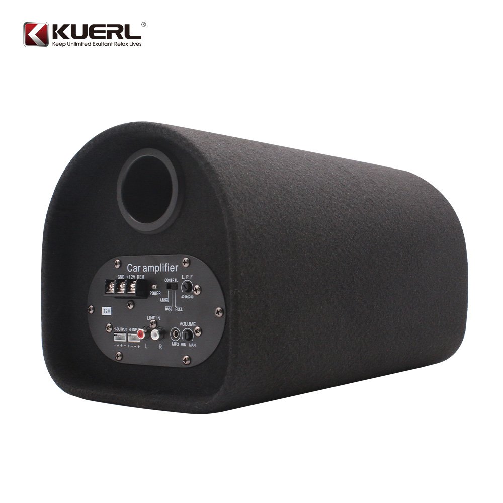 6.5 Inch Tunnel Type Car Subwoofer With Amplifier, Suitable for Car Bass