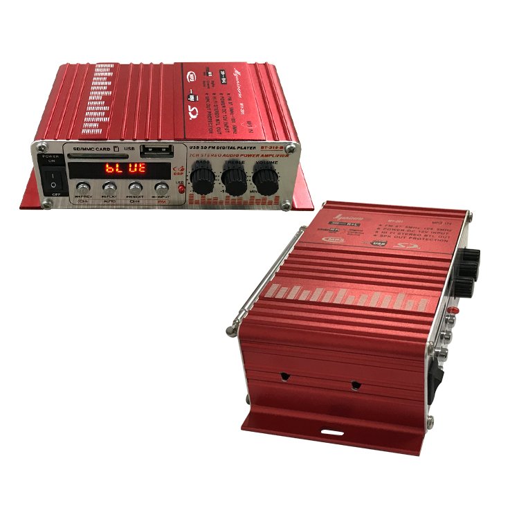 New Arrivals Car Amplifier 2 Channels Amplifier for Car Audio System