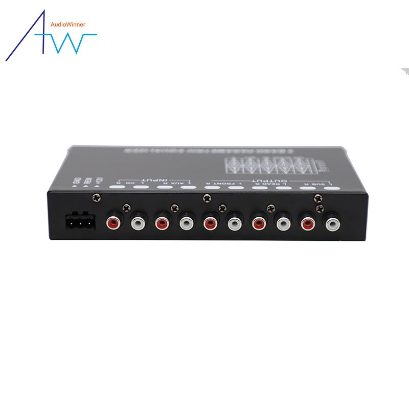 Car Lighter Bass Mp3 Player Equalizer 5 Band Parametric Equalizer Frequency Band Car Audio Processors