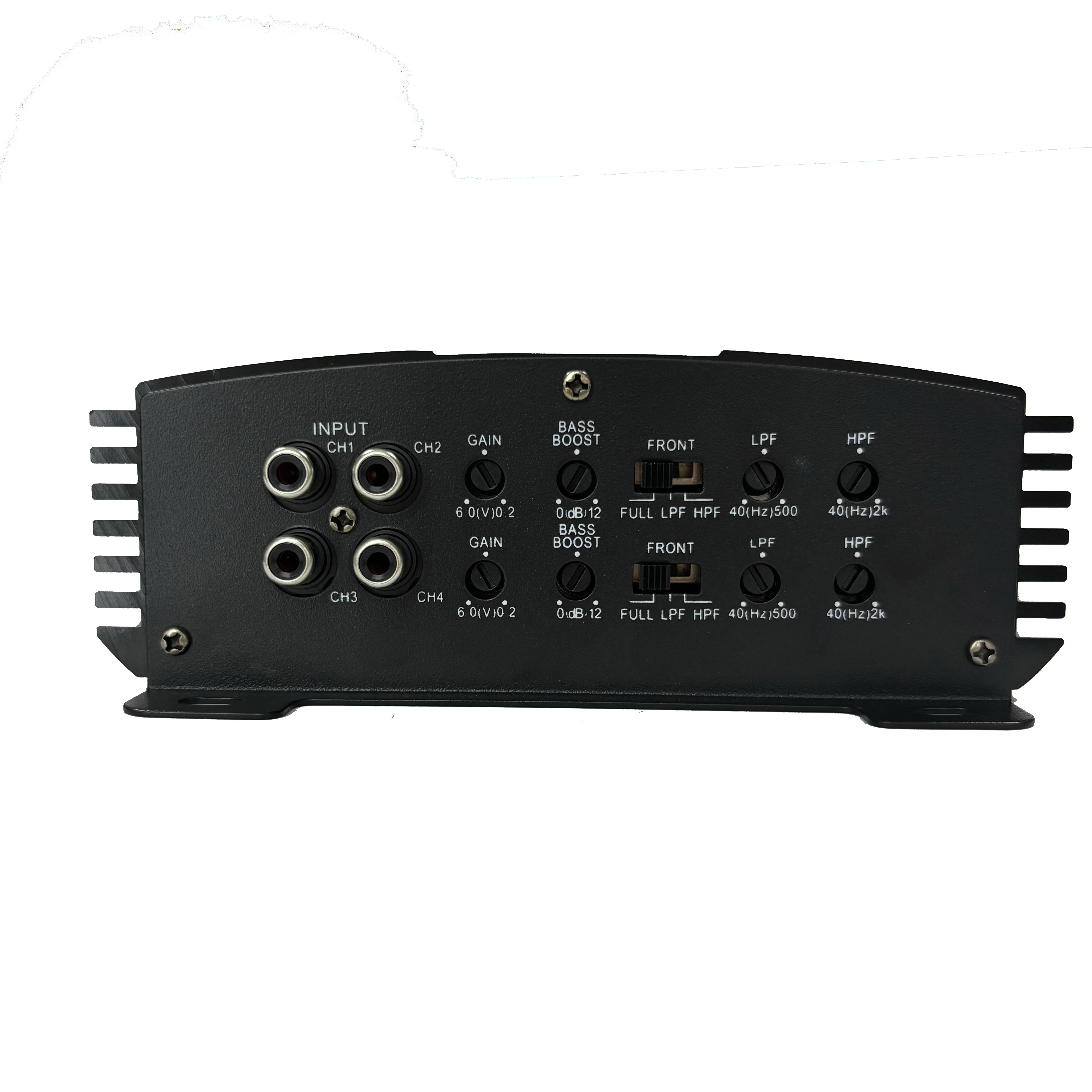 Korean Oem Custom 12V 4 Channel Class D Car Power Amplifier