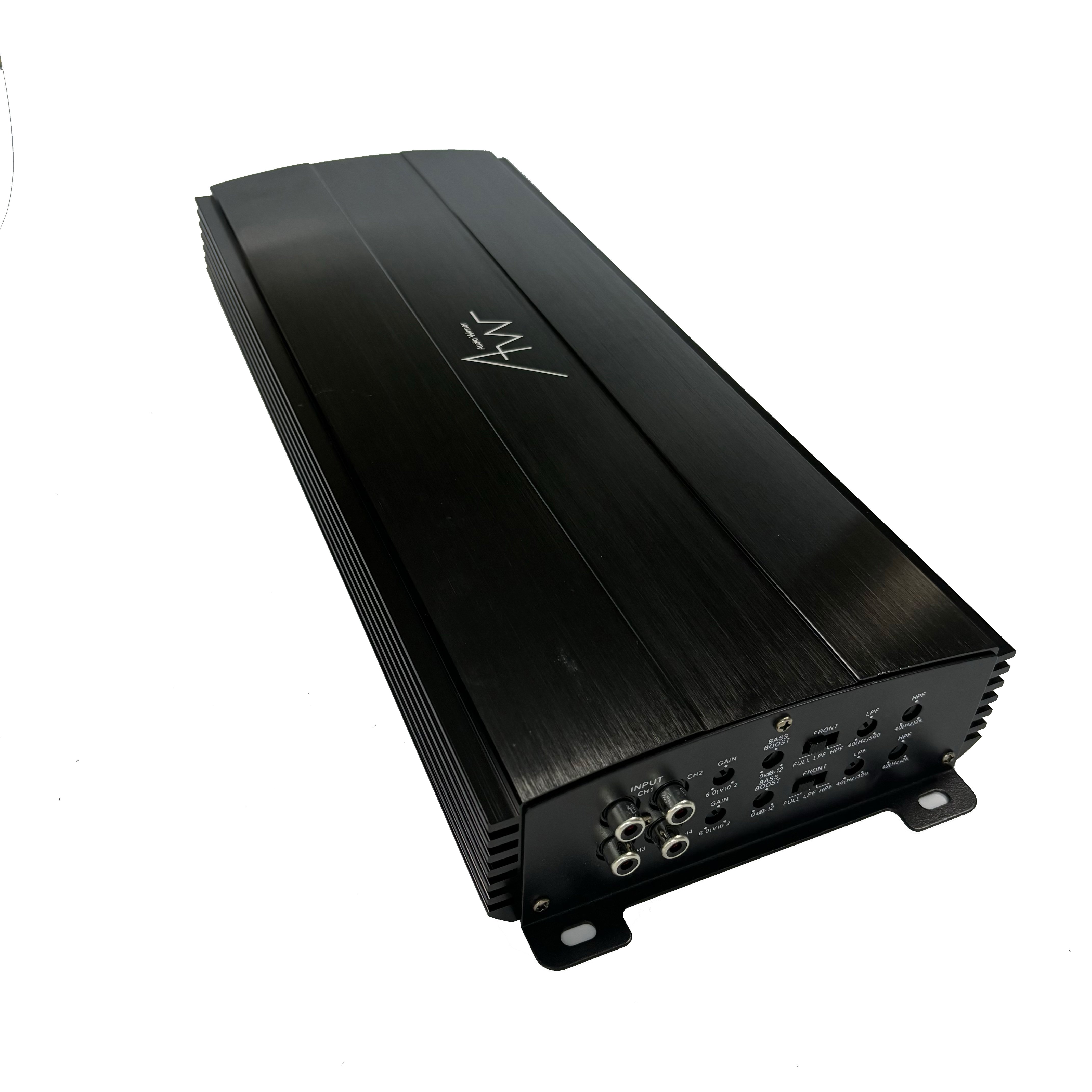 Korean Oem Custom 12V 4 Channel Class D Car Power Amplifier