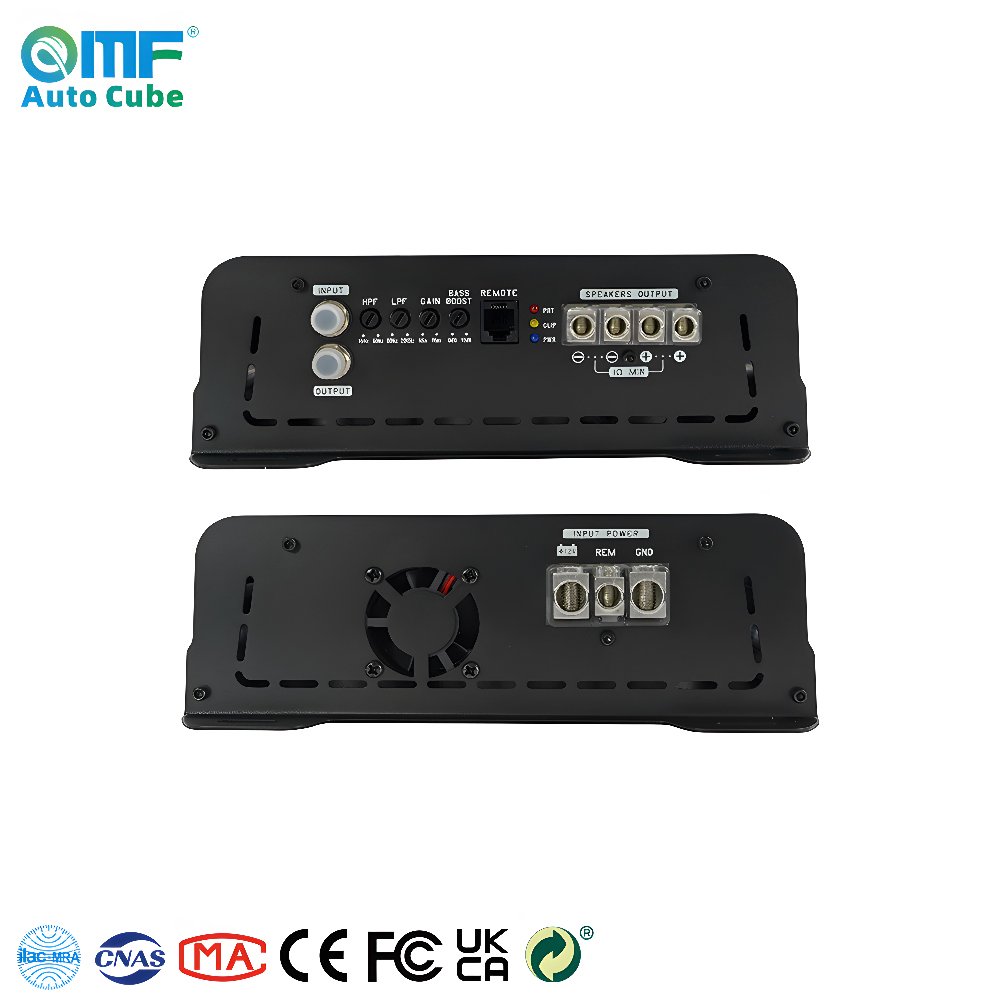 QMF-CP-2000.1 Class D Monoblock 12V Car Power Amplifier Car Audio Amplifier