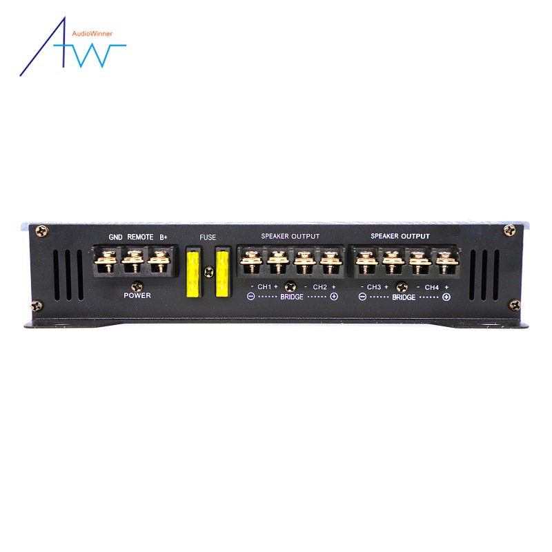 High Performance 12v Sound Digital Quality Class ab 50 Watt 4 Channel Audio Mini Four Channel Audio Car Amplifier