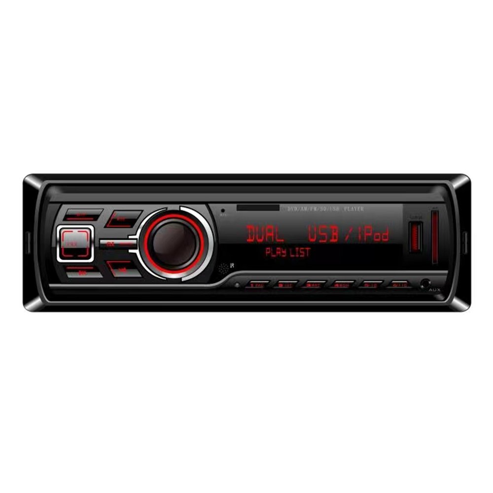 LED Car Mp3 Player with Bluetooth USB Radio OEM Odm Am Fm Rds Dab+ Car Audio System