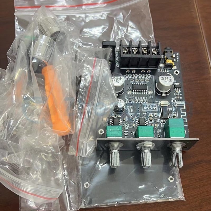 ZY-2.0 2*50W 5.0 Subwoofer Amplifier Board 2.0 Channel High Power Audio Stereo Amplifier Board AUX Bass Treble AMP