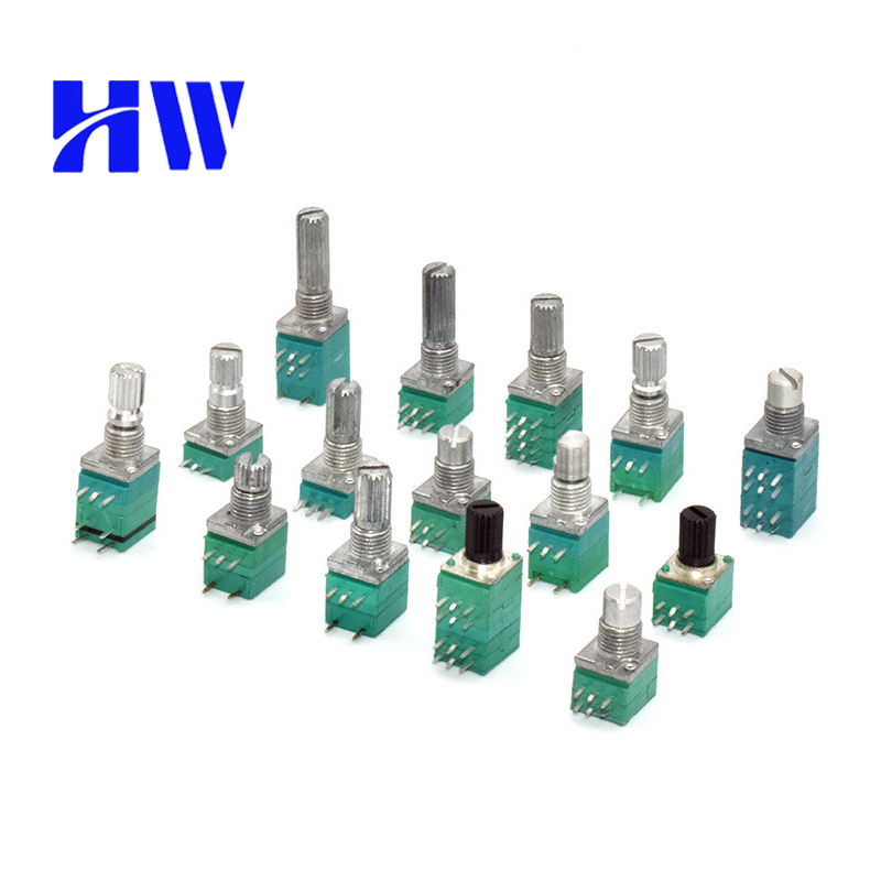 RV0971G4 9mm 12 pin rotary potentiometer b100 b200 b504 potentiometer for amplifier stereo