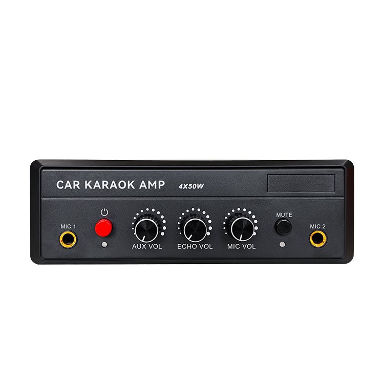 Power Amplifier for Bus and Car KAOK Dual Microphone Input 12V Digital Power Amplifier 24V