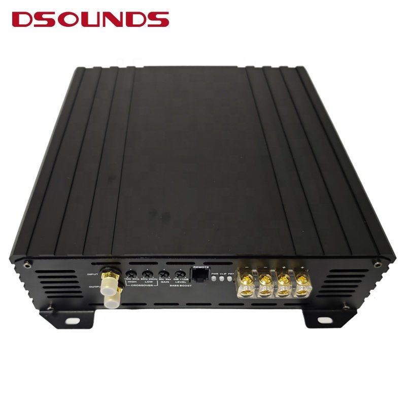 Hot Model 2CH Car Amplifier with Full Range Brazilian Style Car Amplifier of 1200WrmsX2CH Factory OEM Customizable Car Amplifier
