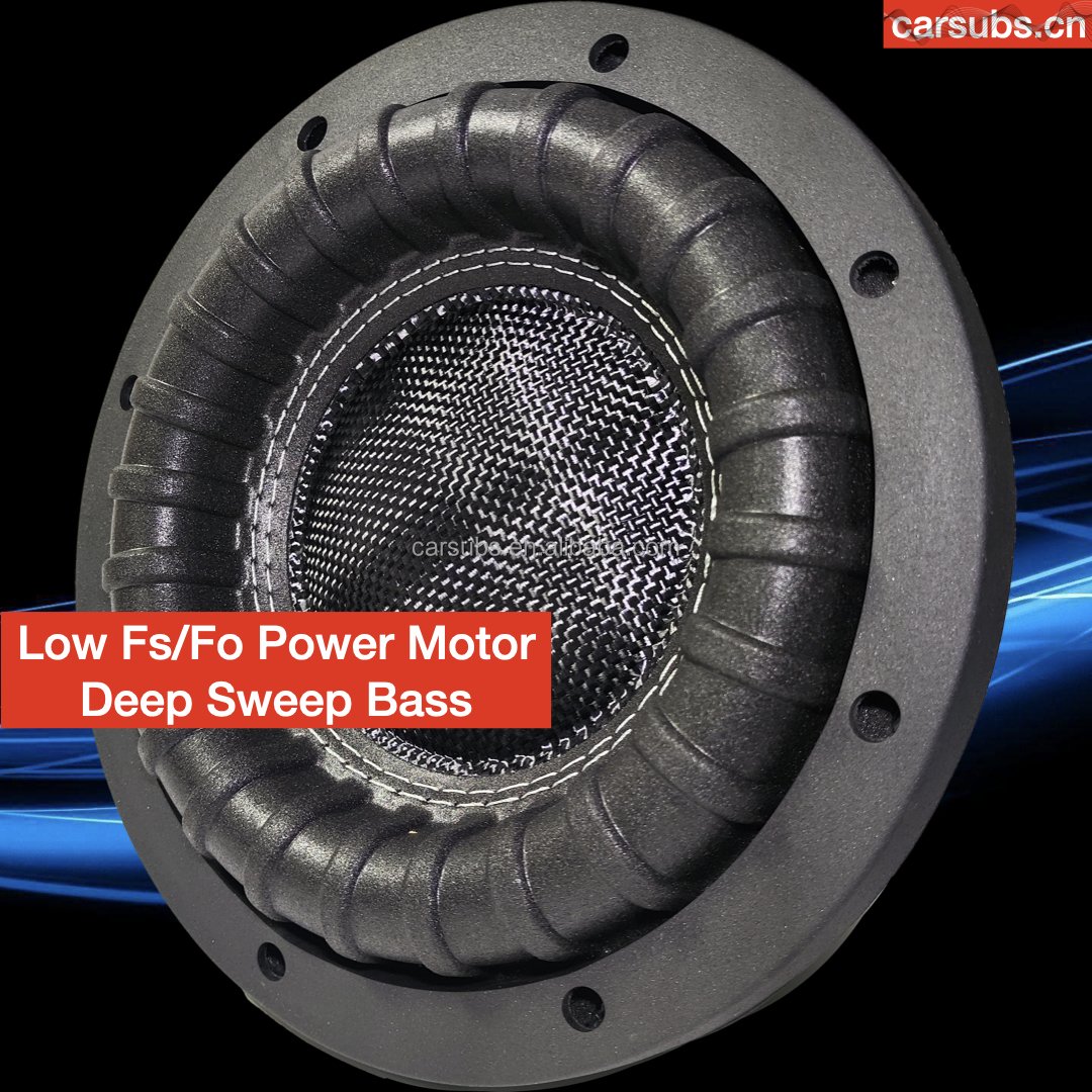 Car Audio Subwoofer Amplifier 8 Inch Competition Sub RMS 500W Strong Punch JL Bass Speaker 8" 1000W Peak Car Amplifier