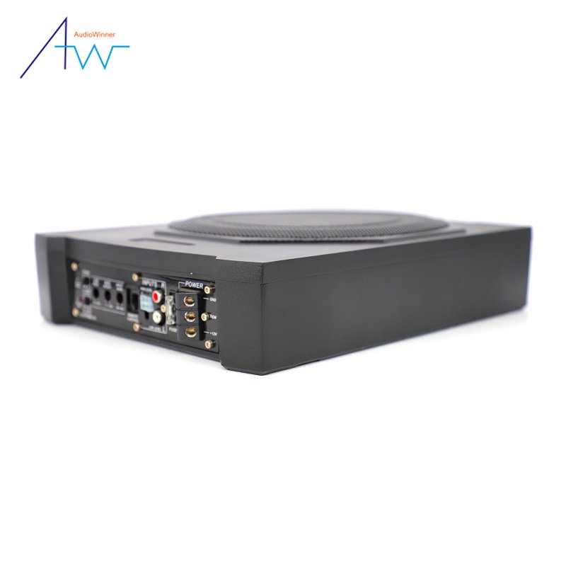 High Performance Digital Audio Designs Speakers Audio System Sound Car Stereo Active Sub-Amplifier Subwoofer Slim