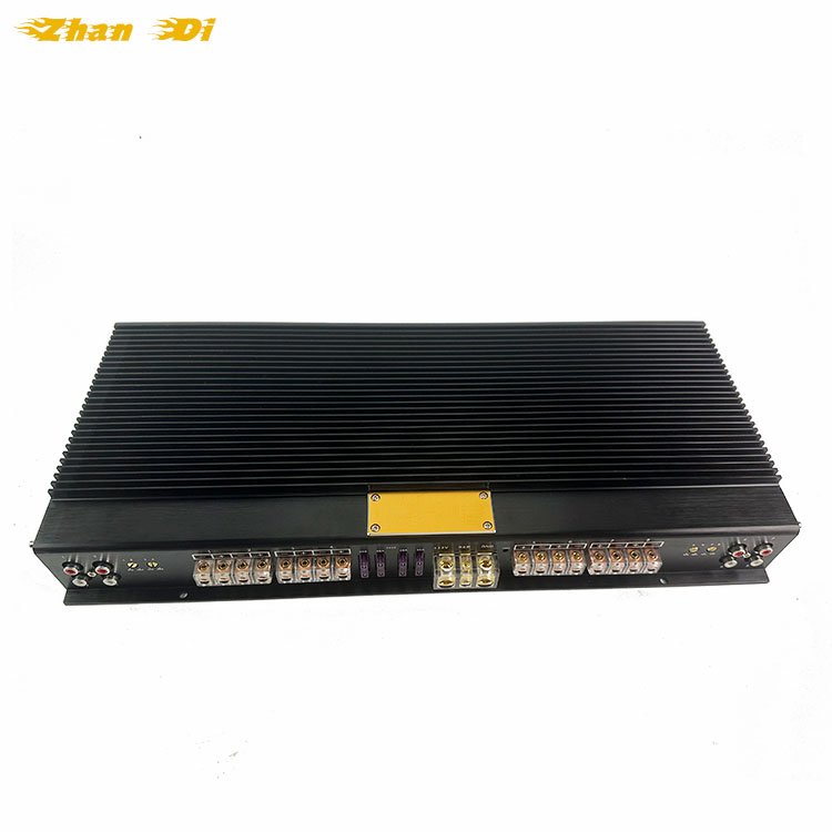 Factory RMS 150W 8-Channel HIFI Car Audio Power Amplifier Popular Class AB AMP with Equalizers for Rear Car Amplification