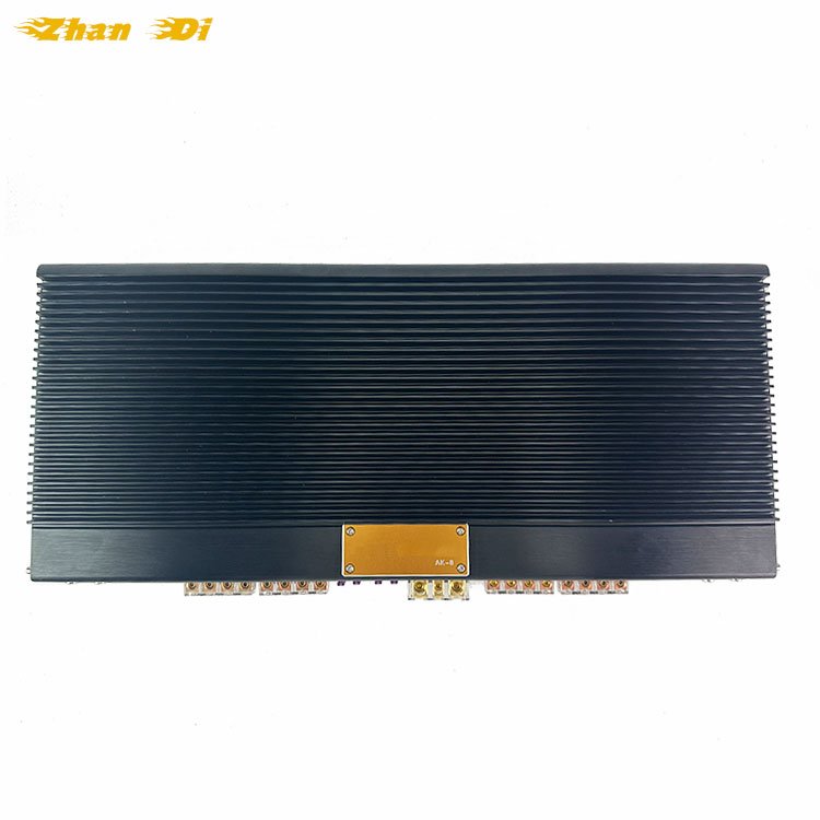 Factory RMS 150W 8-Channel HIFI Car Audio Power Amplifier Popular Class AB AMP with Equalizers for Rear Car Amplification