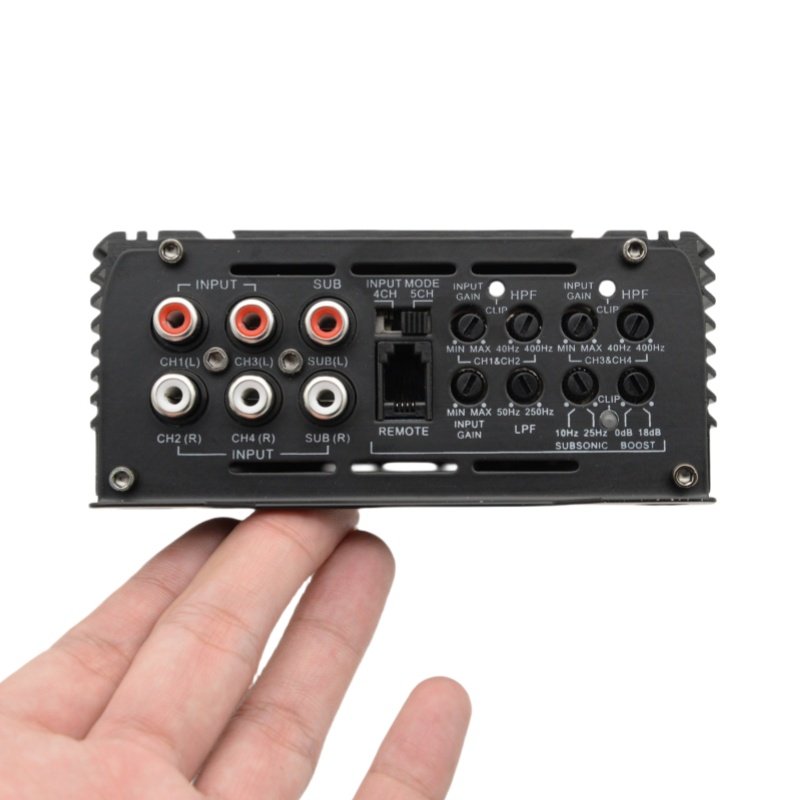 Factory Direct Sales Bulk Order Wholesale High Power Professional Sound Amplifier High End Class D Car Amplifier 5 Channel